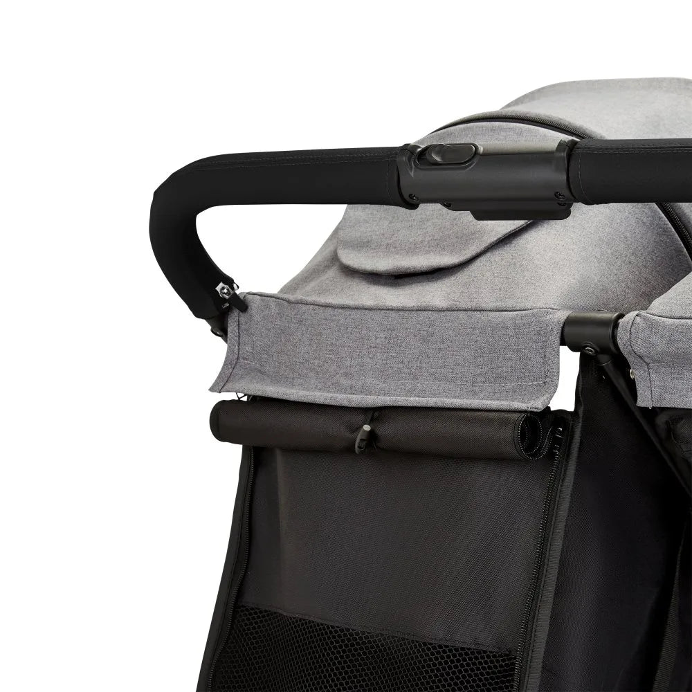 Ickle Bubba Venus Prime Double Stroller - Space Grey