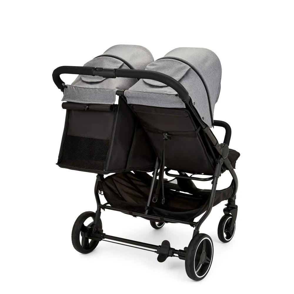 Ickle Bubba Venus Prime Double Stroller - Space Grey