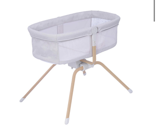 Babymore Air Motion Gliding Crib – Grey