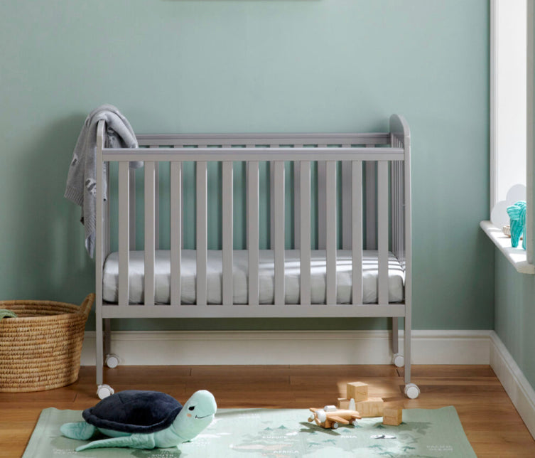 Babymore Space Saver Cot-Grey