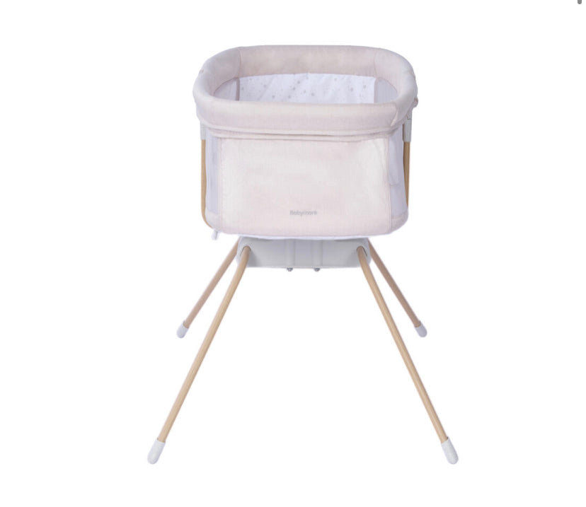 Babymore Air Motion Gliding Crib – Cream