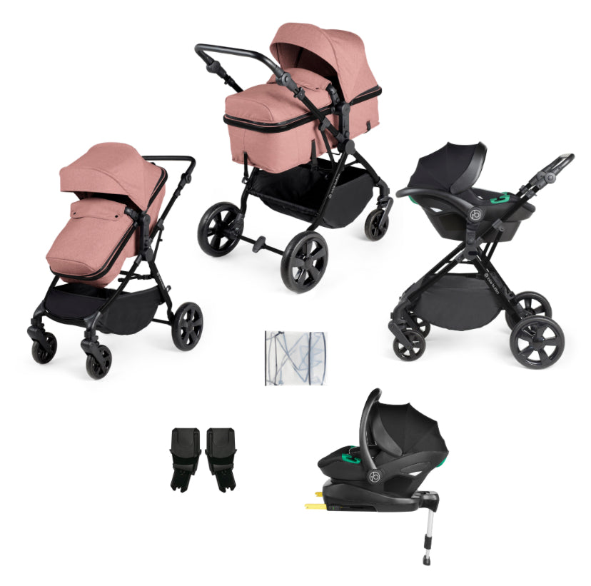 Ickle bubba comet all in one I-size - Dusky pink