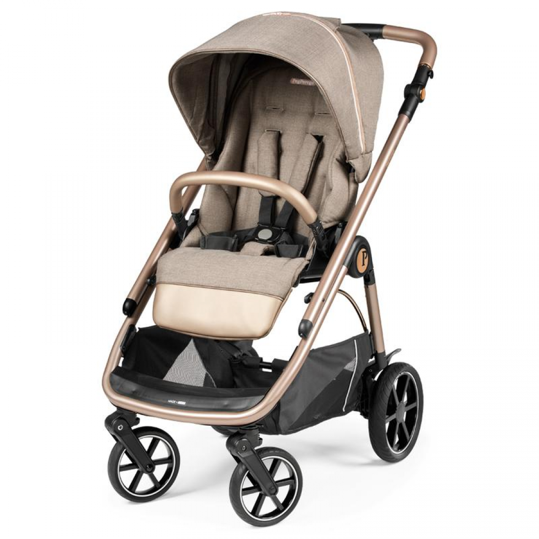 Peg Perego Veloce 3 in 1 SL Modular Travel System Bundle, Mon Amour