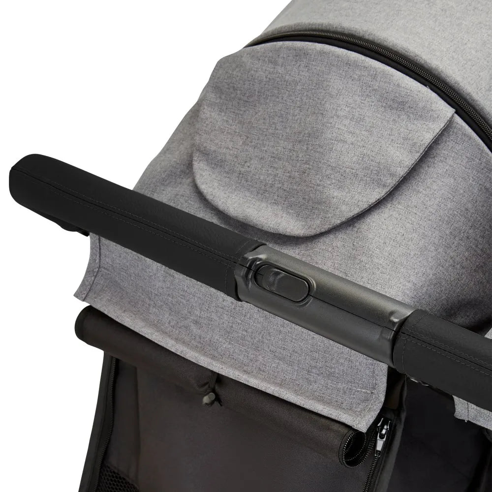 Ickle Bubba Venus Prime Double Stroller - Space Grey