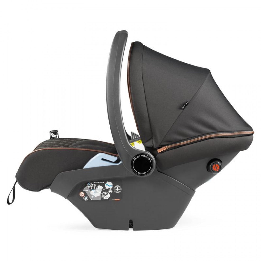 Peg Perego Veloce Lounge I-Size Travel System Bundle, 500
