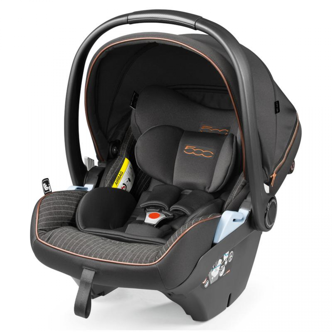 Peg Perego Veloce Lounge I-Size Travel System Bundle, 500