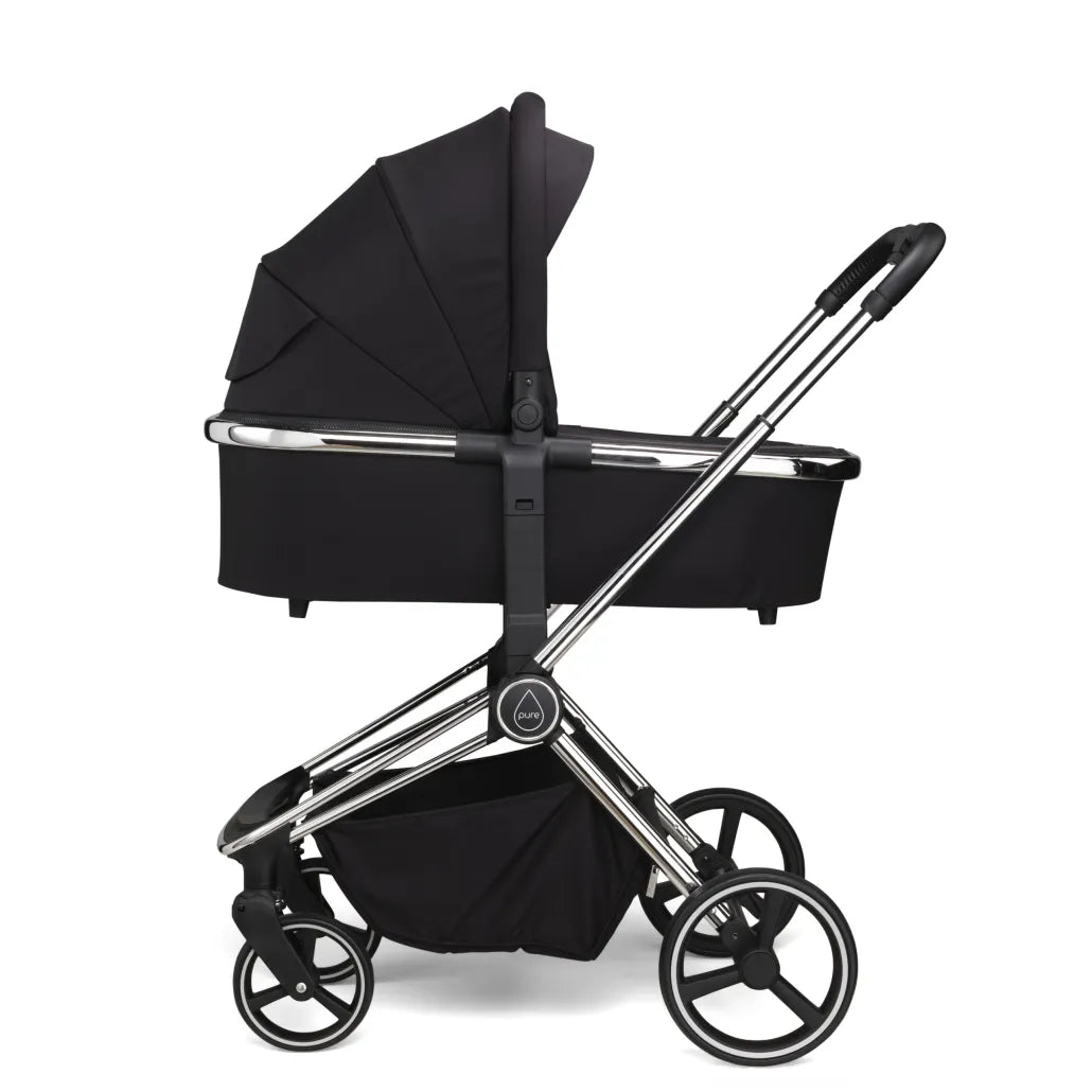Mee-Go Pure 10 Piece Bundle With Silver Chassis-Allegra Black