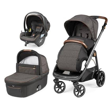 Peg Perego Veloce Lounge I-Size Travel System Bundle, 500
