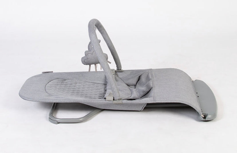Baya Bouncer - Ergonomic Self-Bouncing Adjustable Baby Bouncer (Dove Grey)