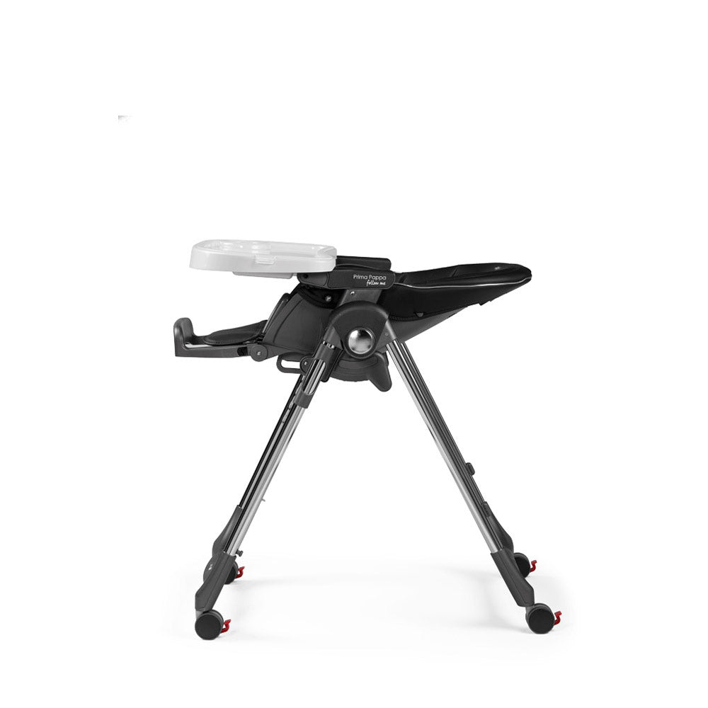 Peg Perego Prima Pappa Follow Me Highchair-Hi Tech Licorice