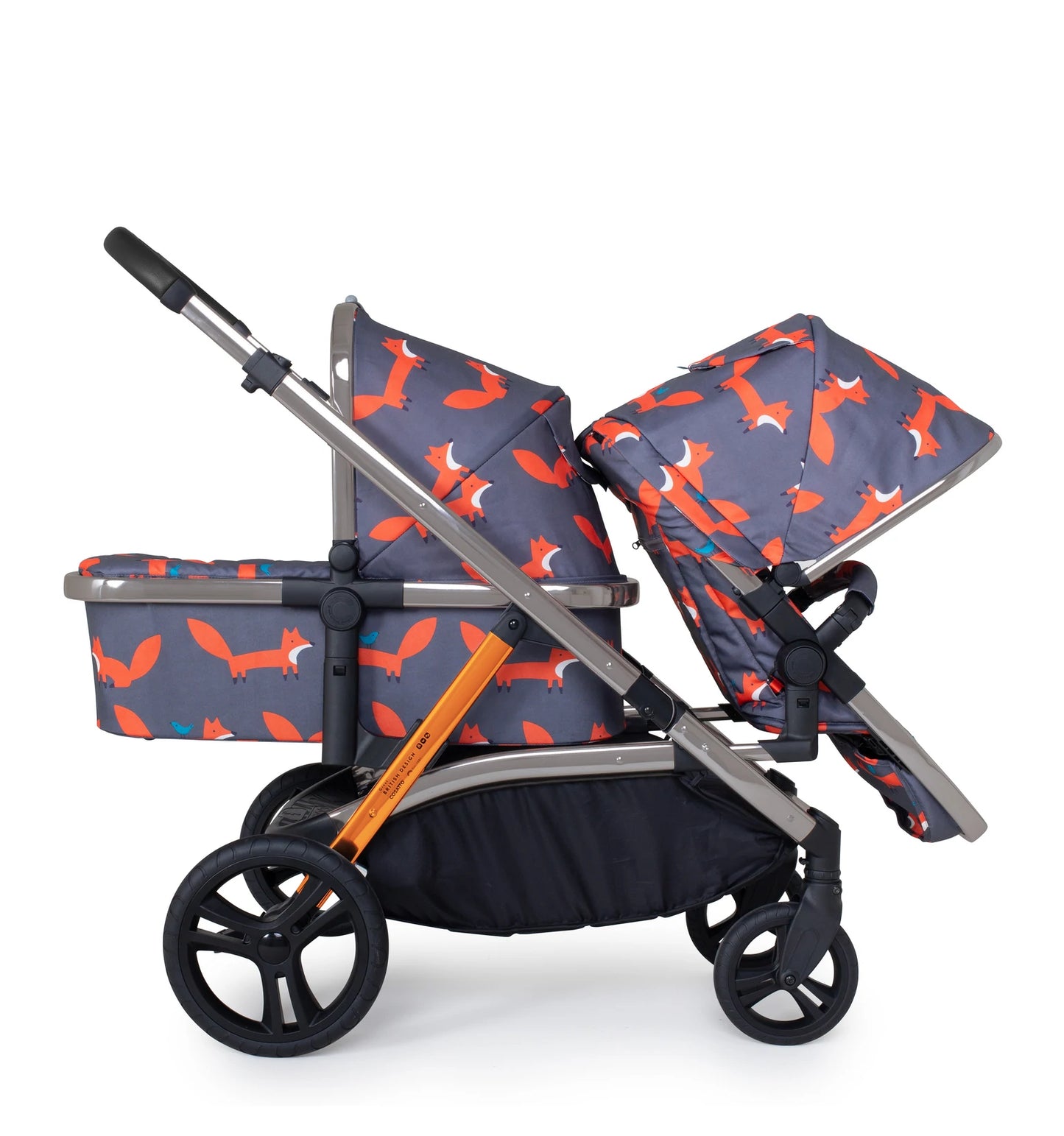 Cosatto Wow XL - Charcoal Mr Fox