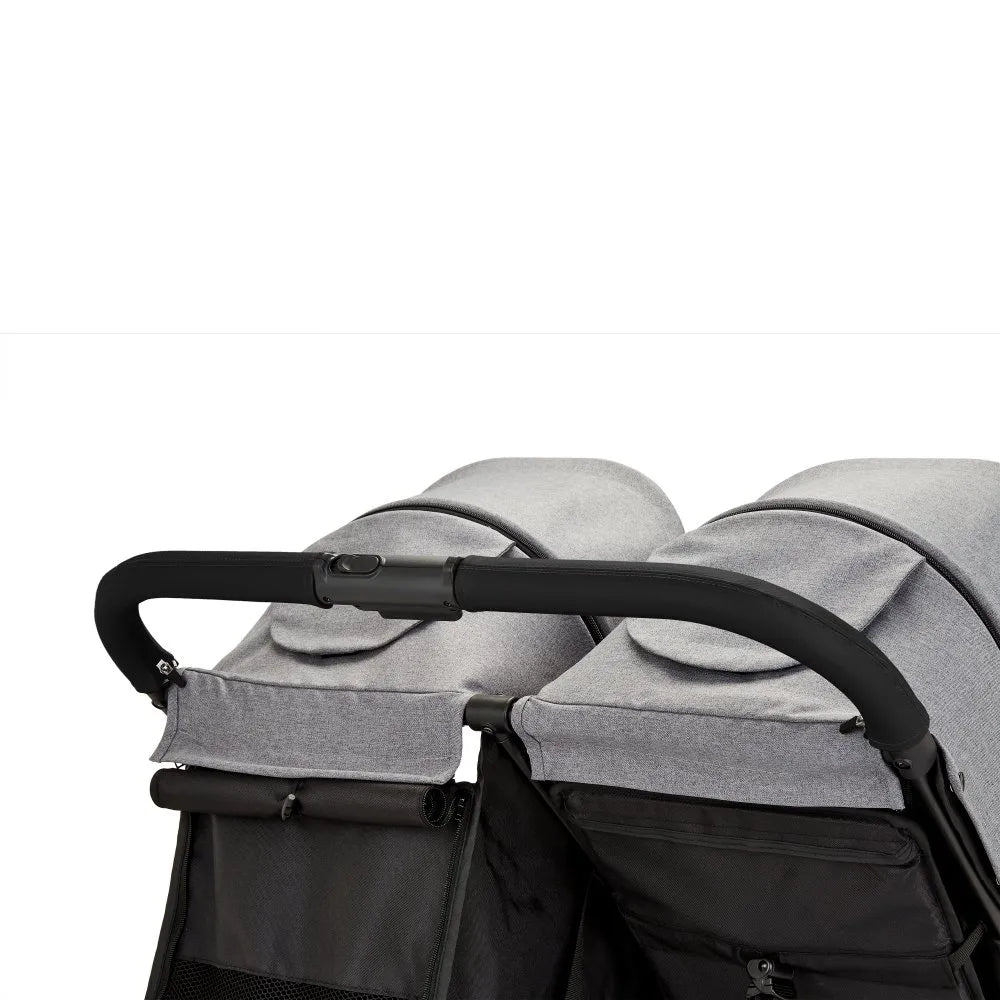 Ickle Bubba Venus Prime Double Stroller - Space Grey