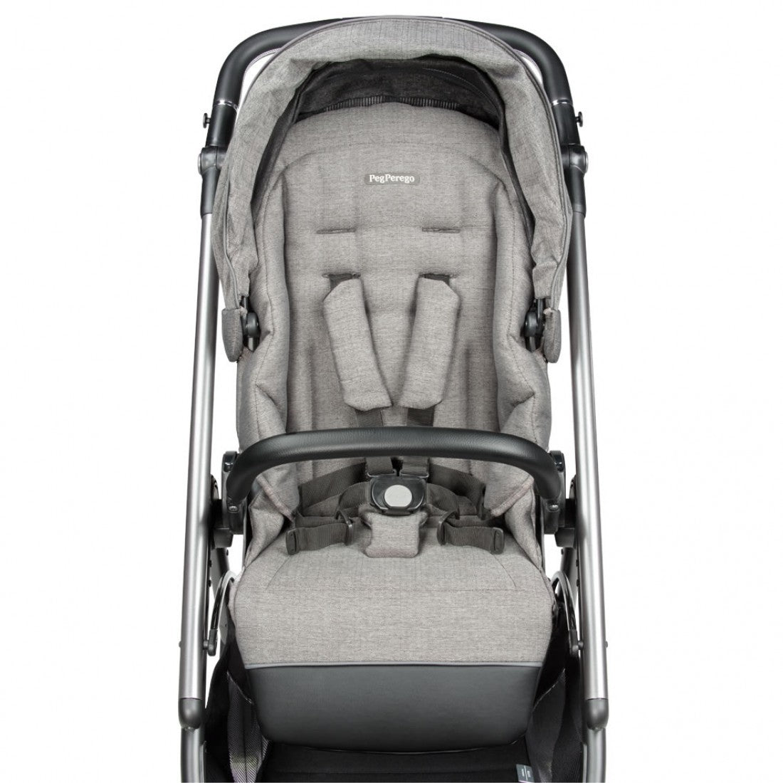 Peg Perego Veloce 3 in 1 Lounge Modular Travel System Bundle, City Grey