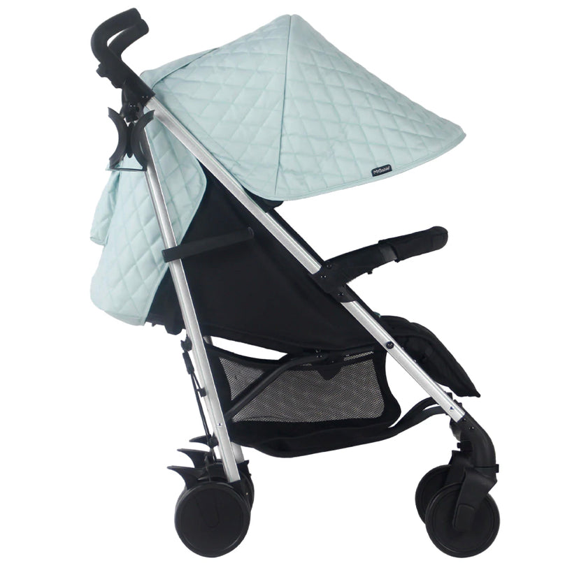 My Babiie - Billie Faiers Quilted Aqua Lightweight Stroller