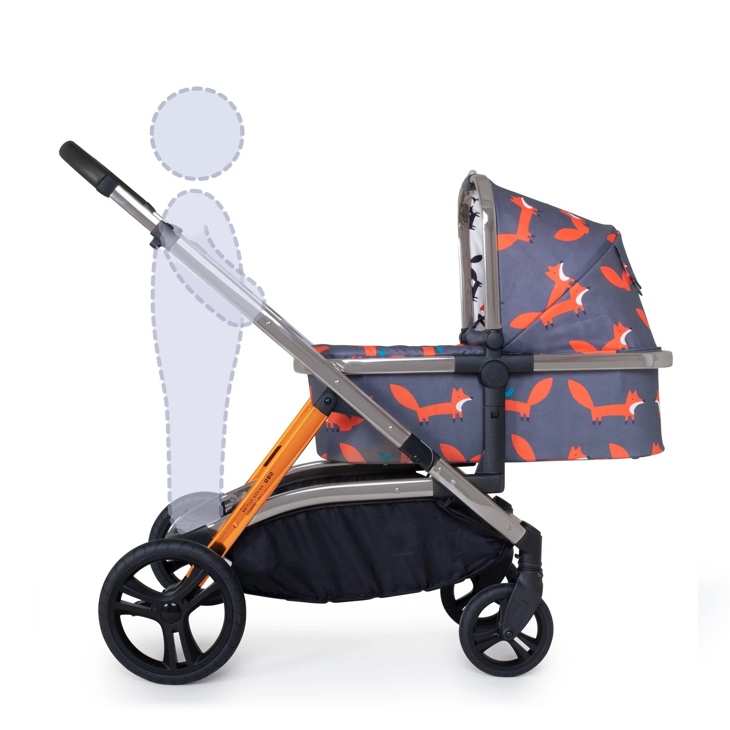 Cosatto Wow XL - Charcoal Mr Fox