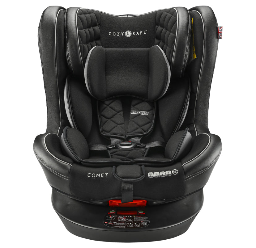 Cozy n Safe Comet Group 0+/1/2/3 360° Rotation car seat -Black