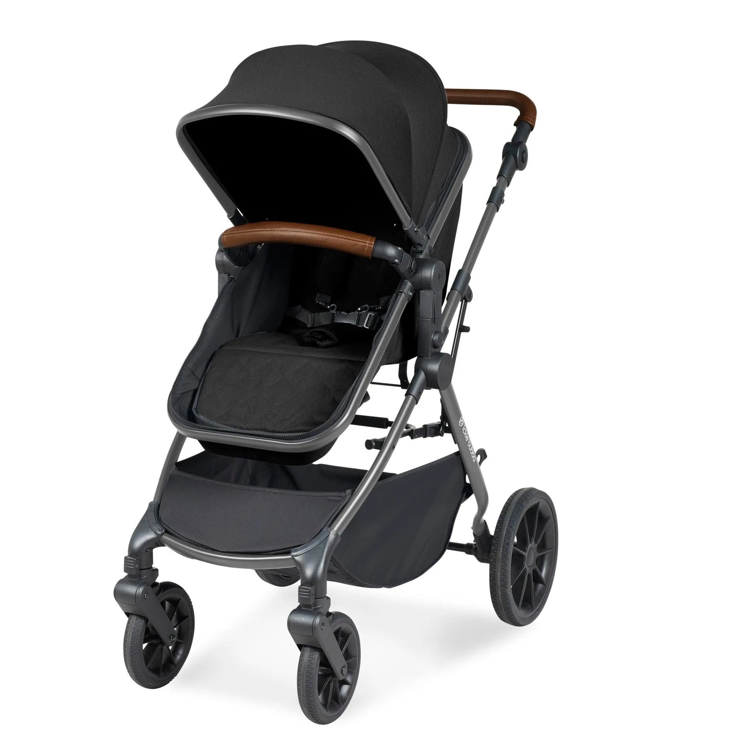 Ickle Bubba Cosmo 2 in 1 Pushchair Set - Black *PRE ORDER END NOVEMBER