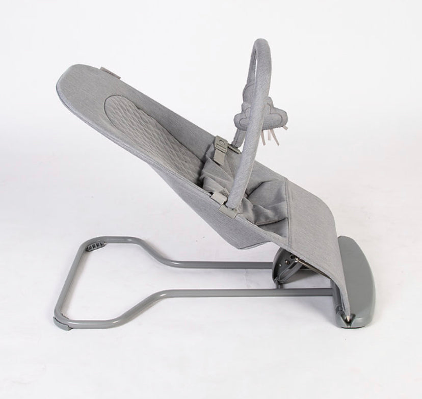 Baya Bouncer - Ergonomic Self-Bouncing Adjustable Baby Bouncer (Dove Grey)
