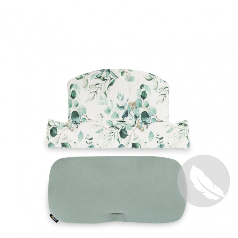Hauck Alpha Select Highchair Pad-Mint leaves