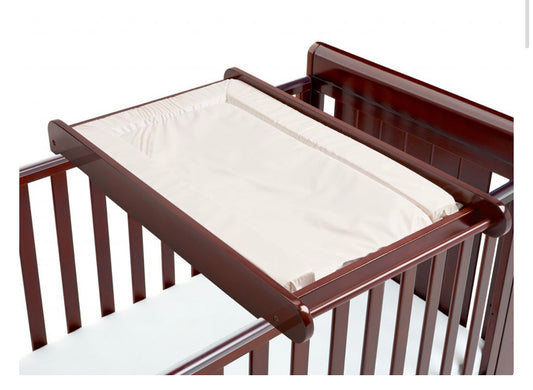 Babymore cot top changer - brown