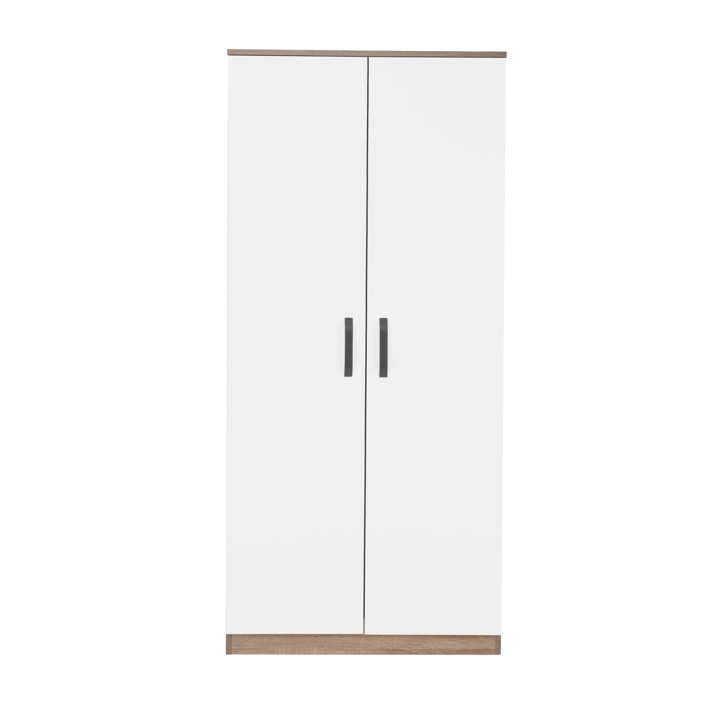 CuddleCo Enzo 3 Piece Nursery Furniture Set - Truffle Oak & White