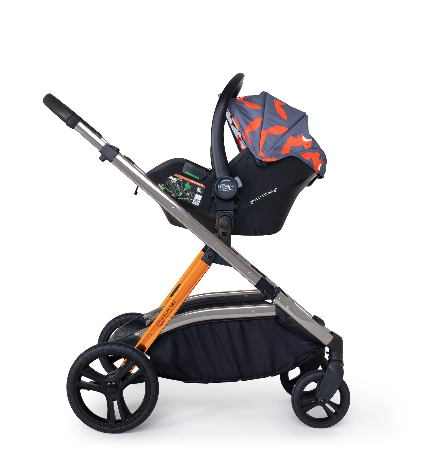 Cosatto Wow XL - Charcoal Mr Fox