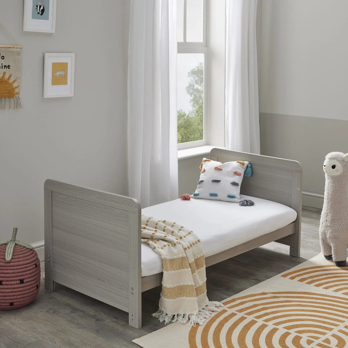 Babymore Caro cot bed - Grey wash
