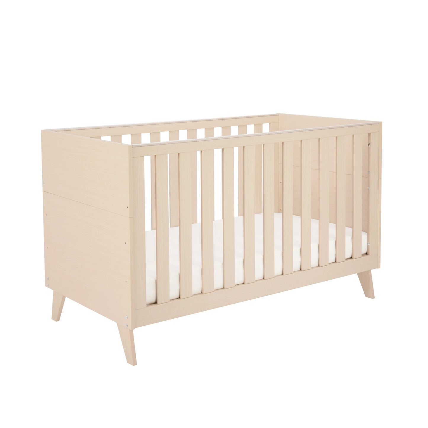 Babymore Dante cot bed - Natural *JUNE OFFER