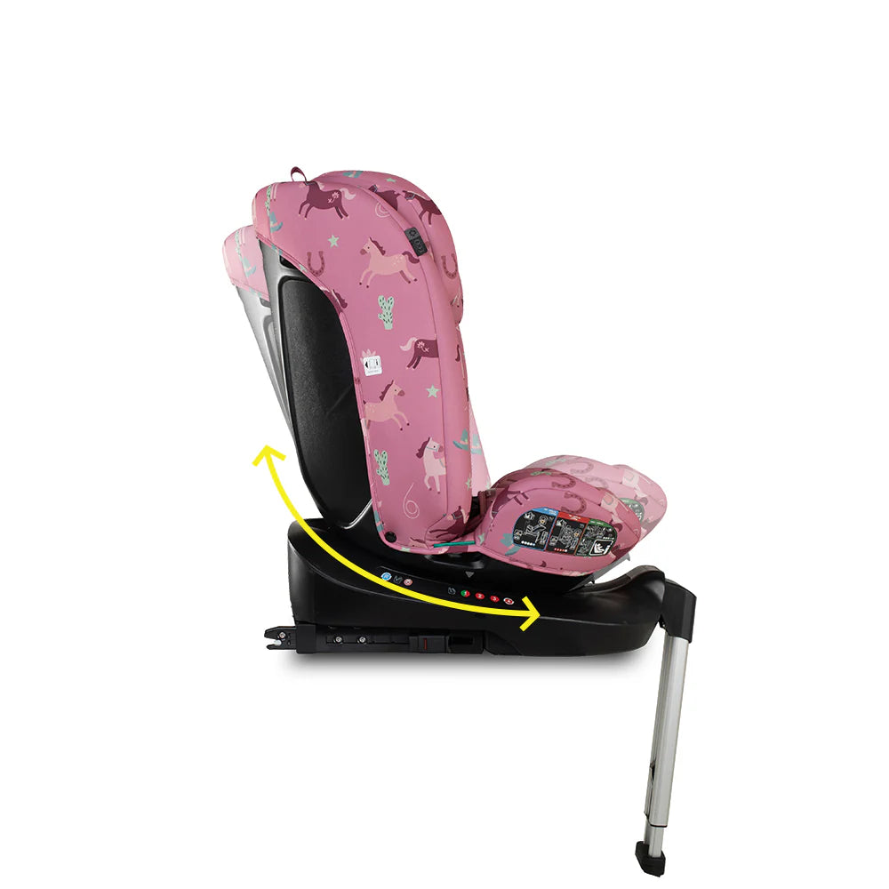 Cosatto Get Set Grow Plus i-Size 360 Car Seat - Pony Party * PRE ORDER END JUNE