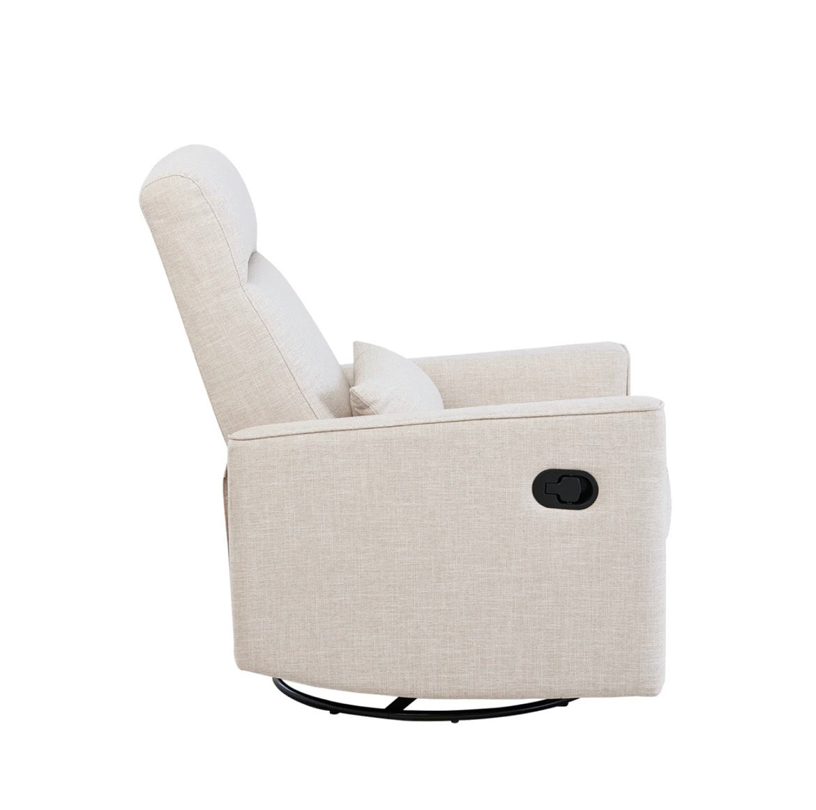 Tutti Bambini Paige Recliner Glider Nursery Chair ~ Egg shell