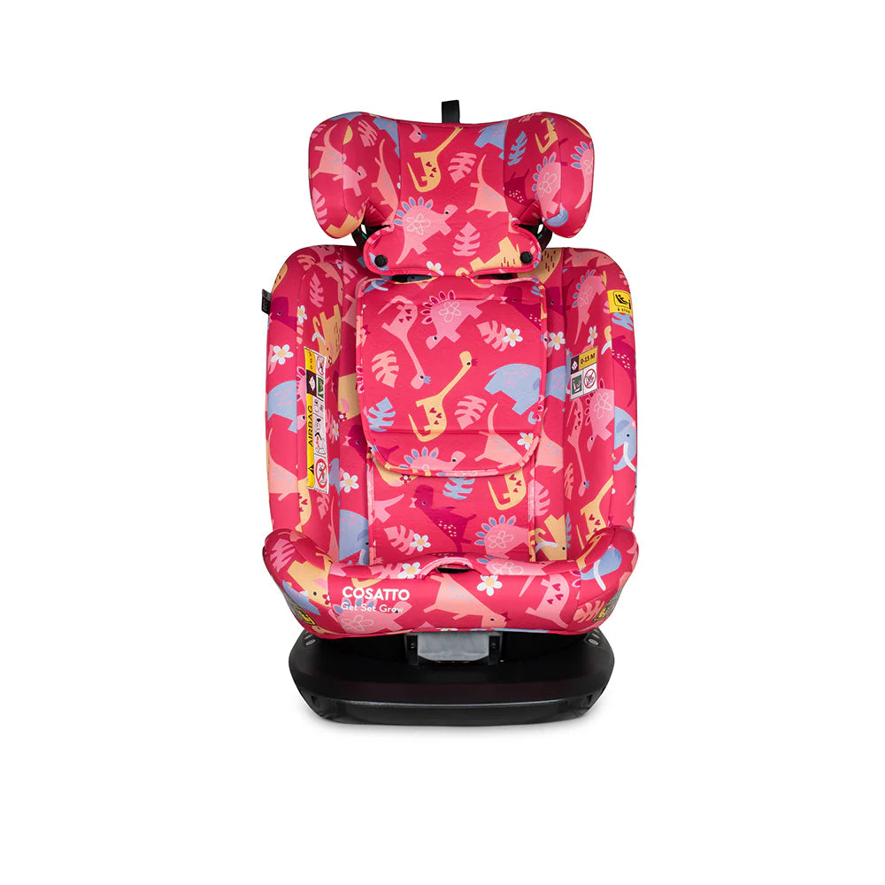 Cosatto Get Set Grow i-Size Car Seat Dino Delite * JUNE OFFER