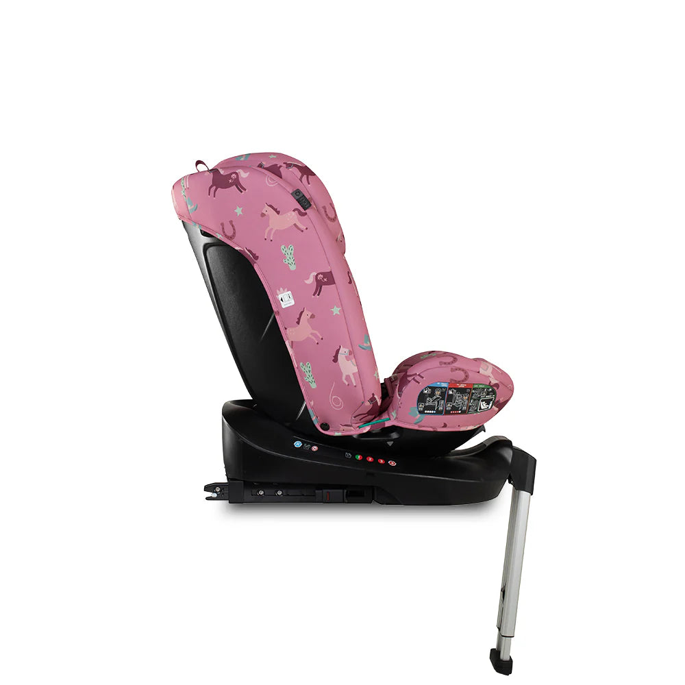 Cosatto Get Set Grow Plus i-Size 360 Car Seat - Pony Party * PRE ORDER END JUNE