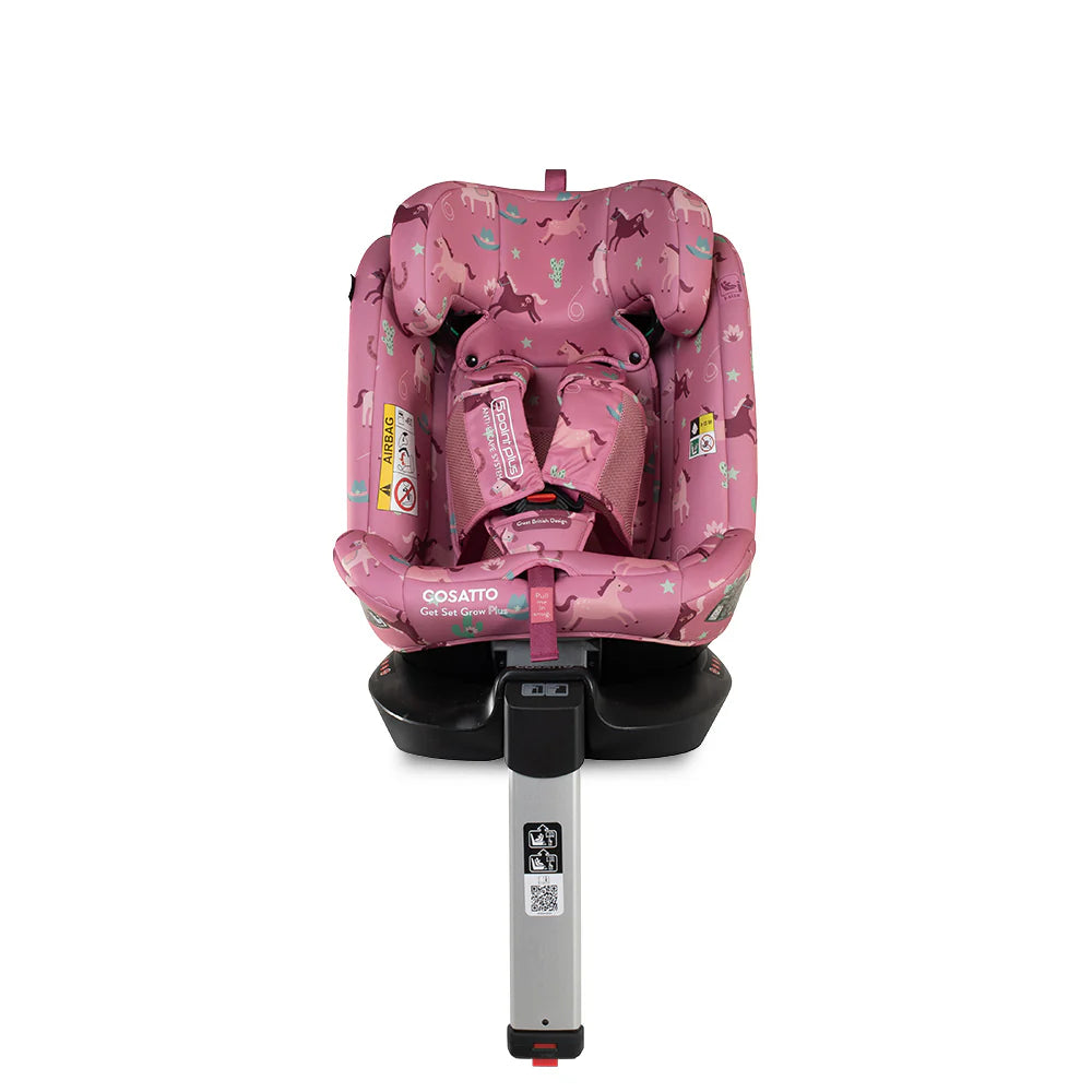 Cosatto Get Set Grow Plus i-Size 360 Car Seat - Pony Party * PRE ORDER END JUNE