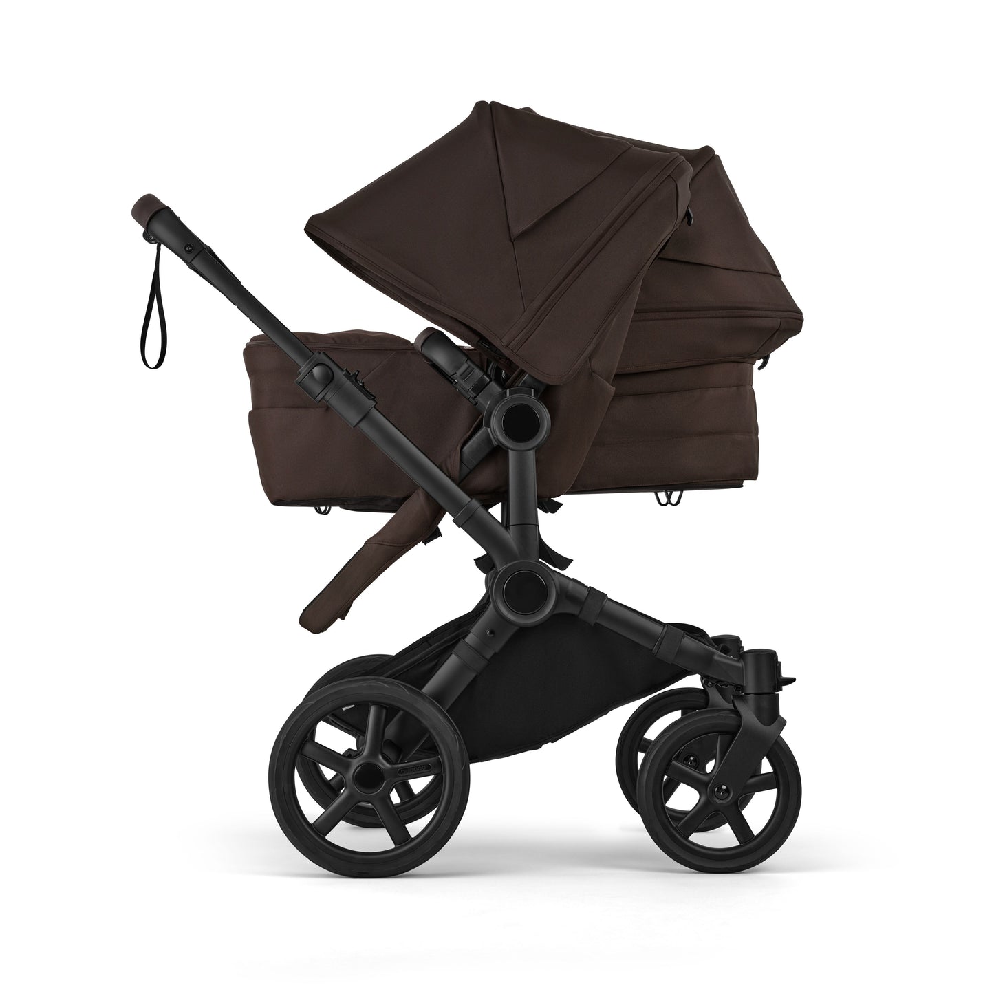 Bugaboo Donkey 6 Double Ultimate Cloud T Newborn Bundle Cocoa Brown