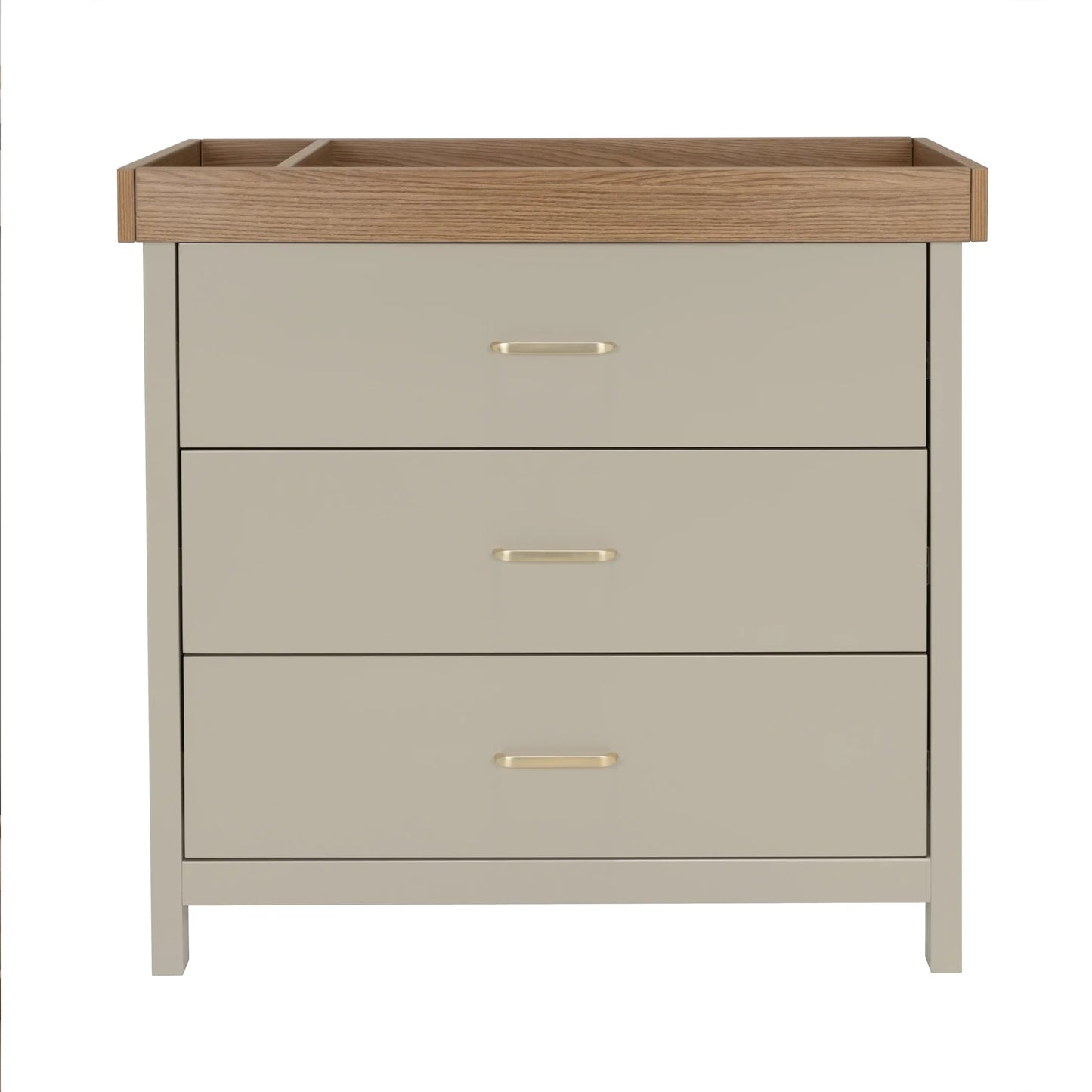 Babymore Mira 3 piece Nursery Room set - Cashmere warm oak
