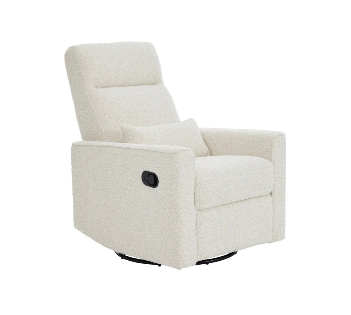 Tutti Bambini Paige Recliner Glider by Nursery Chair ~ Vanilla Boucle