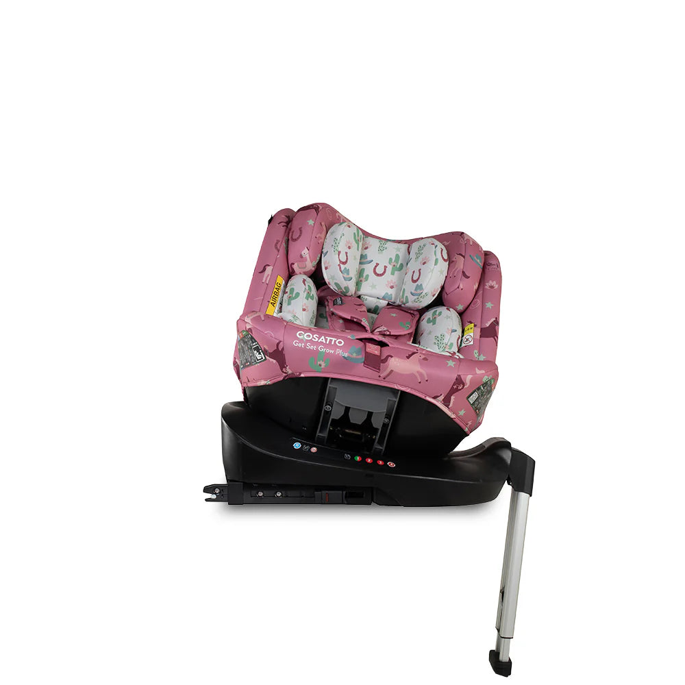Cosatto Get Set Grow Plus i-Size 360 Car Seat - Pony Party * PRE ORDER END JUNE