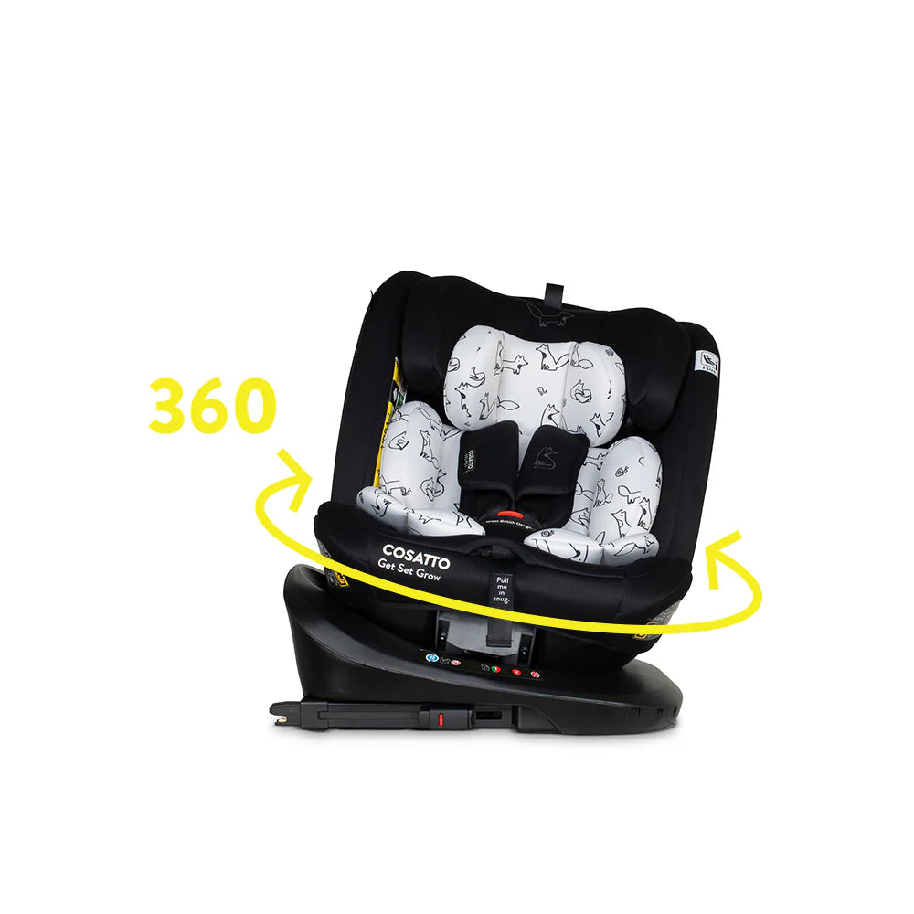Cosatto Get Set Grow i-Size Car Seat Fixed *JUNE OFFER