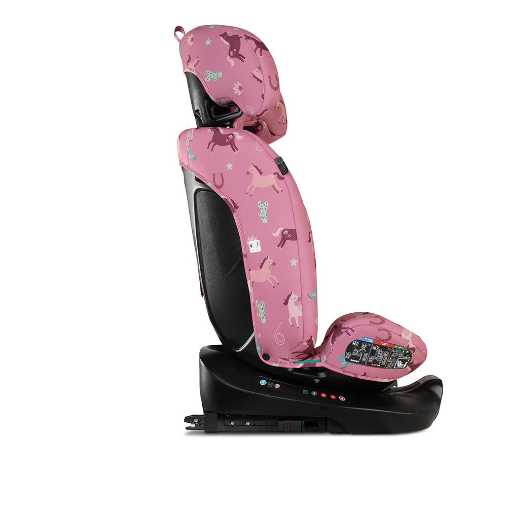 Cosatto Get Set Grow Plus i-Size 360 Car Seat - Pony Party * PRE ORDER END JUNE