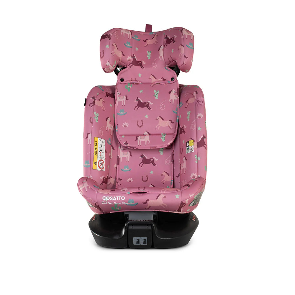 Cosatto Get Set Grow Plus i-Size 360 Car Seat - Pony Party * PRE ORDER END JUNE