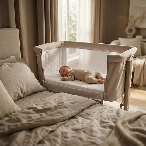 Red kite rockabye crib