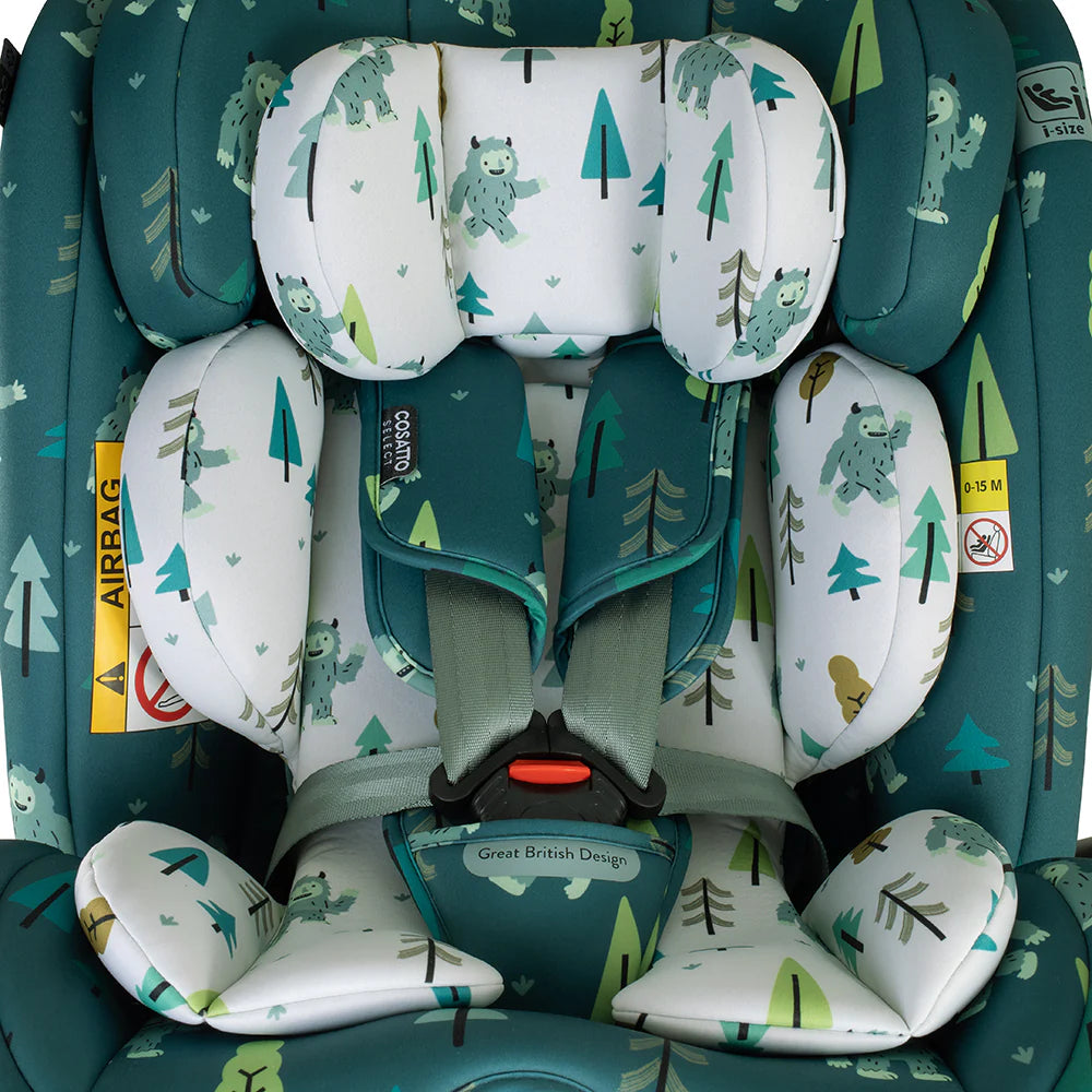 Cosatto Get Set Grow Plus i-Size 360 Car Seat - Yeti * PRE ORDER END JUNE