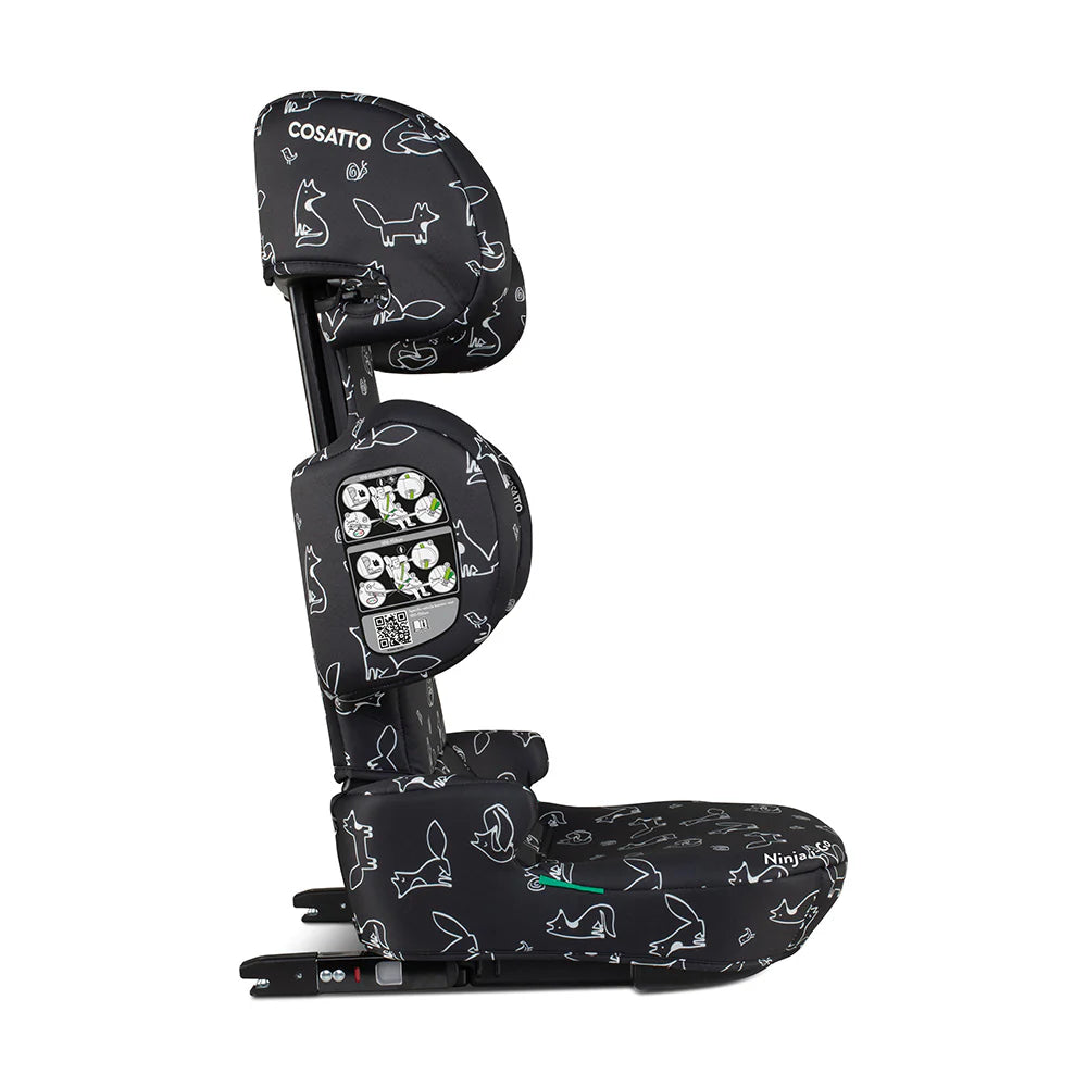 Cosatto Ninja i-Go R129 Travel Car Seat Foxed *JUNE OFFER