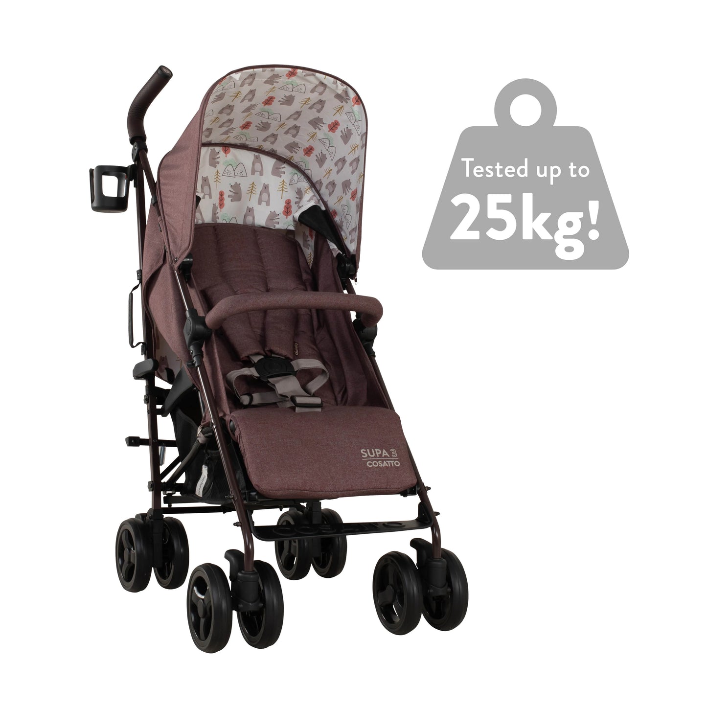 Cosatto Supa 3 Stroller - Bear Hug * PRE ORDER EARLY JULY
