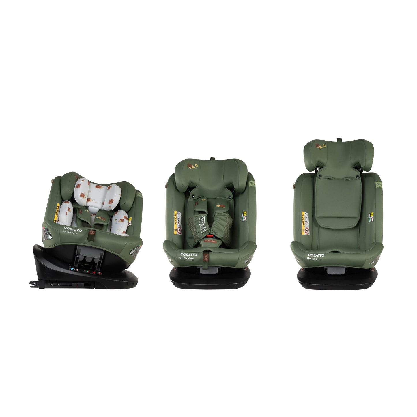 Cosatto Get Set Grow i-Size Car Seat - Hoglet * pre order end June
