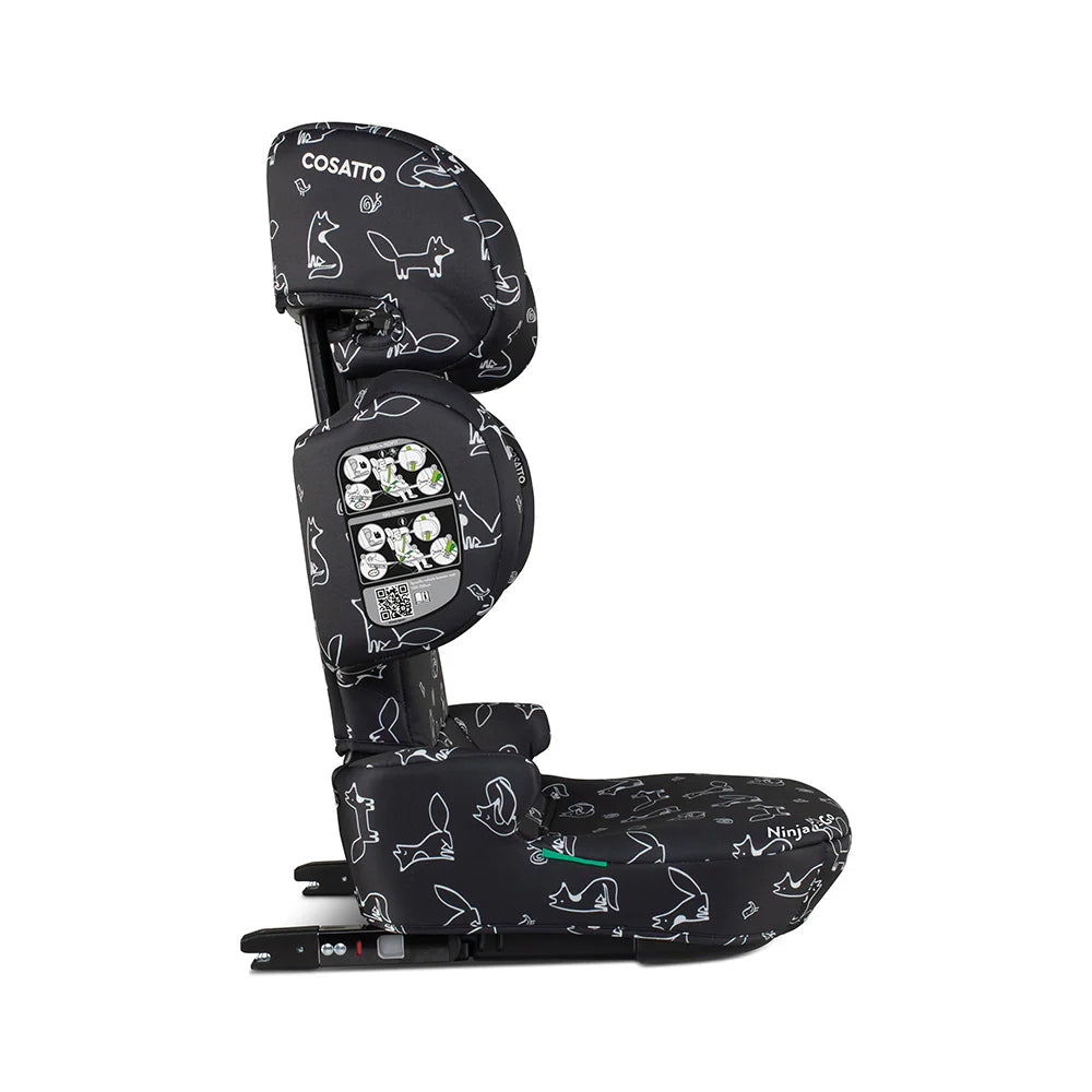 Cosatto Ninja i-Go R129 Travel Car Seat Foxed *JUNE OFFER