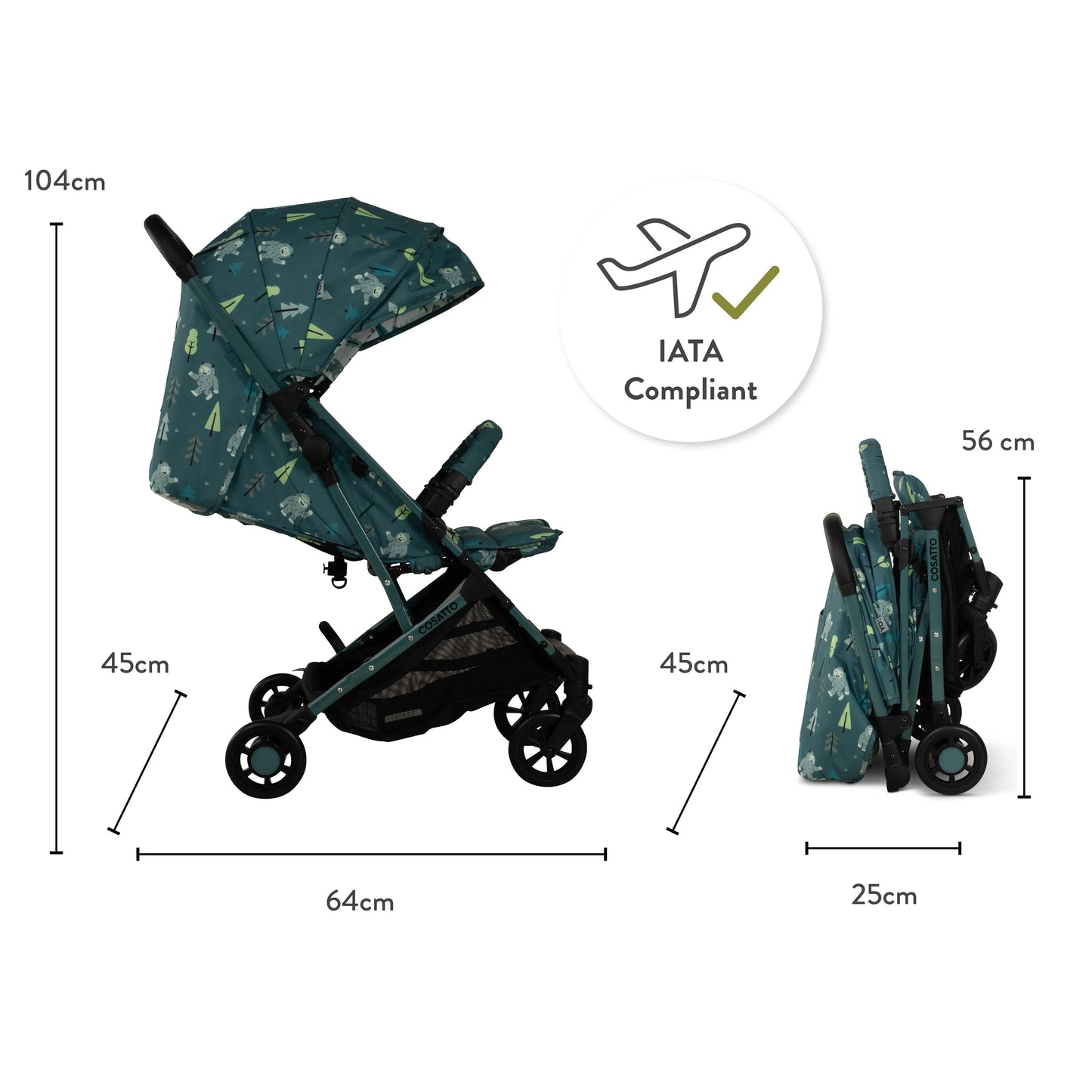 Cosatto Yo! Stroller Yeti
