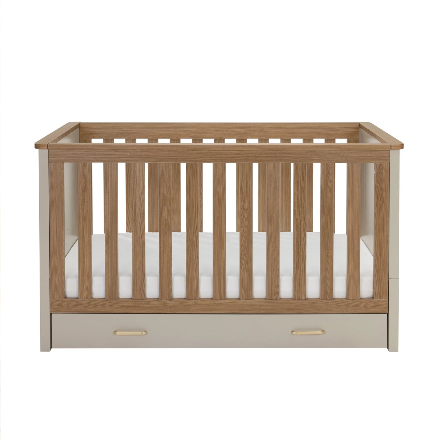 Babymore Mira 3 piece Nursery Room set - Cashmere warm oak