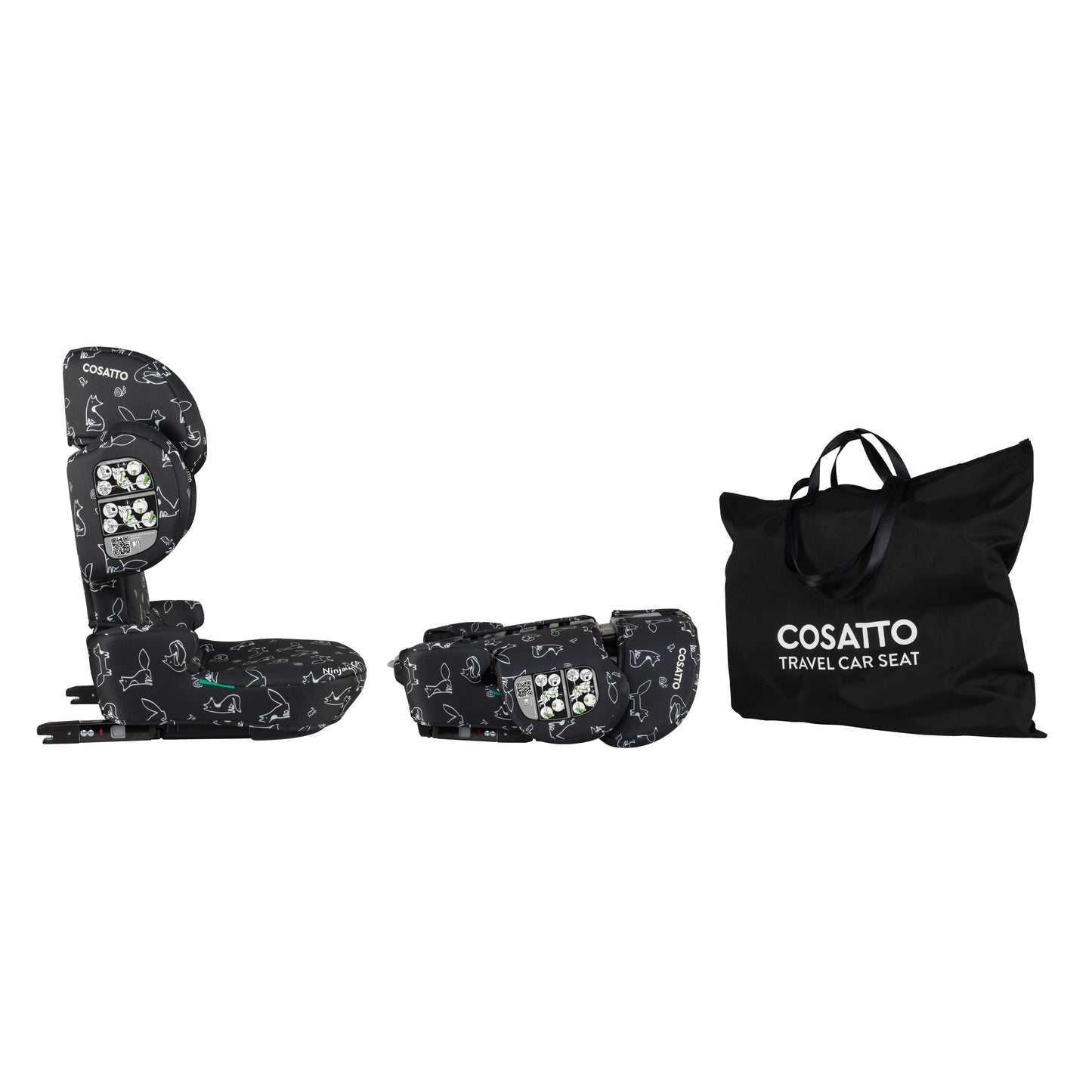 Cosatto Ninja i-Go R129 Travel Car Seat Foxed *JUNE OFFER