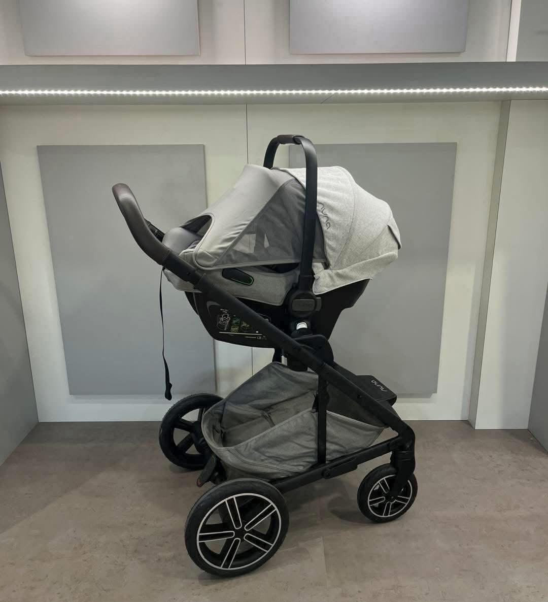 Nuna MIXX Next + PIPA Next Generation Travel System Bundle - Mineral with Hazlewood ~ ex display ~ Birmingham store